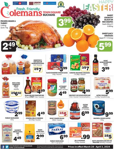 Grocery offers in St. John's | Coleman's Town Square Buchans in Coleman's | 2024-03-28 - 2024-04-03
