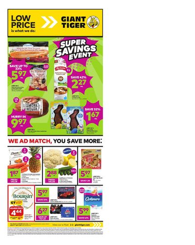 Giant Tiger catalogue in Hamilton | Weekly Flyer | 2024-03-27 - 2024-04-02