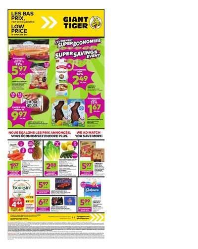 Giant Tiger catalogue in Sorel-Tracy | Weekly Flyer | 2024-03-27 - 2024-04-02