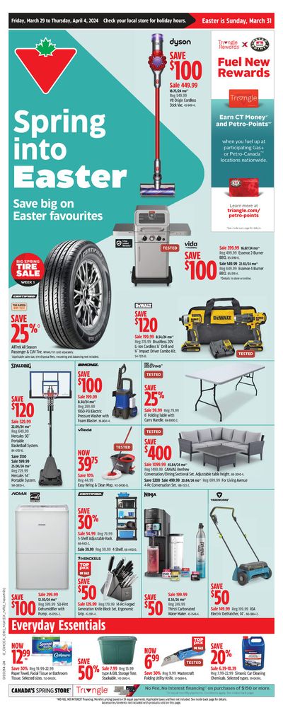 Garden & DIY offers in Dryden | Canadian Tire weekly flyer in Canadian Tire | 2024-03-29 - 2024-04-04