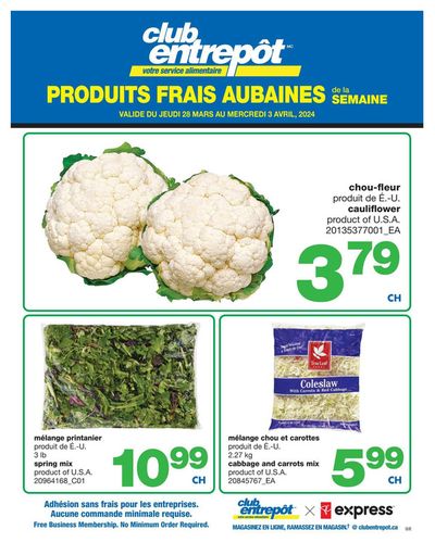 Wholesale Club catalogue in Laval | Wholesale Club Weekly ad | 2024-03-28 - 2024-04-03