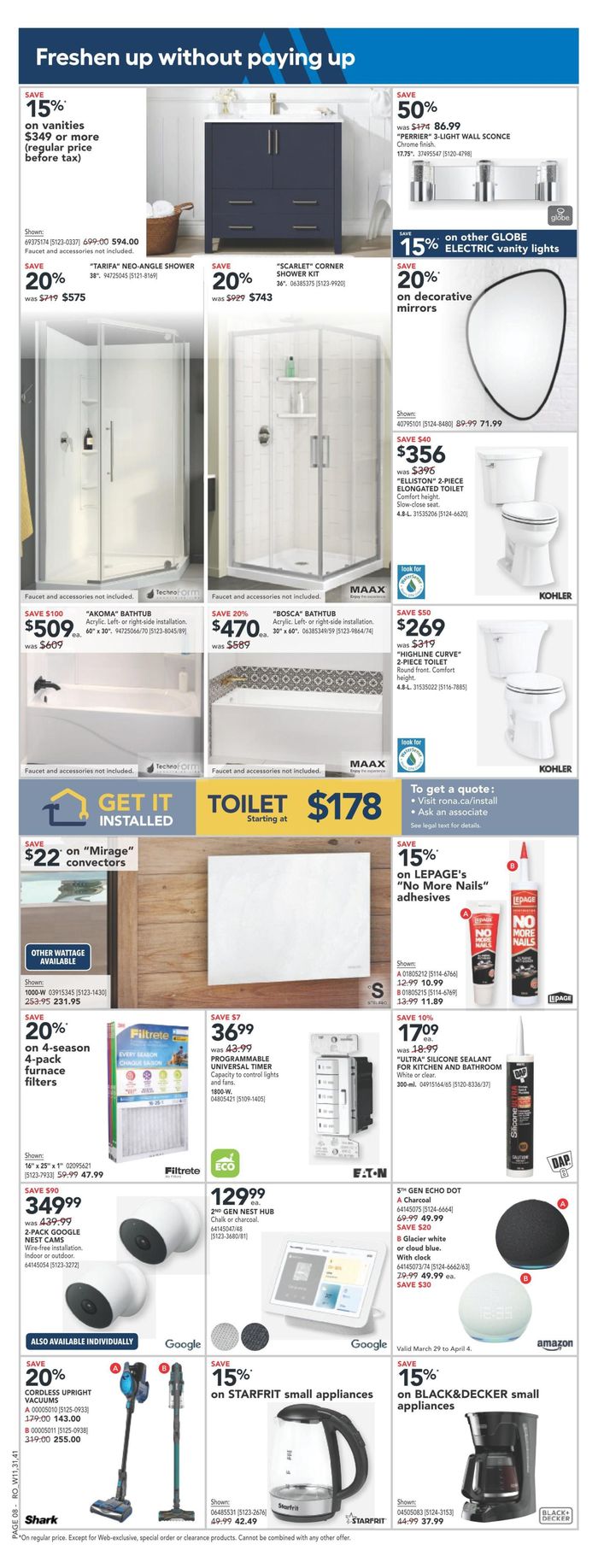 RONA catalogue in Red Deer | RONA Weekly ad | 2024-03-28 - 2024-04-03
