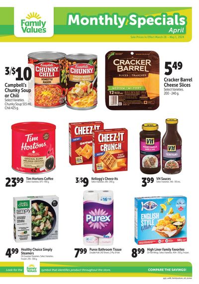 Grocery offers in Fort McMurray | Family Foods monthly flyer in Family Foods | 2024-03-28 - 2024-04-11