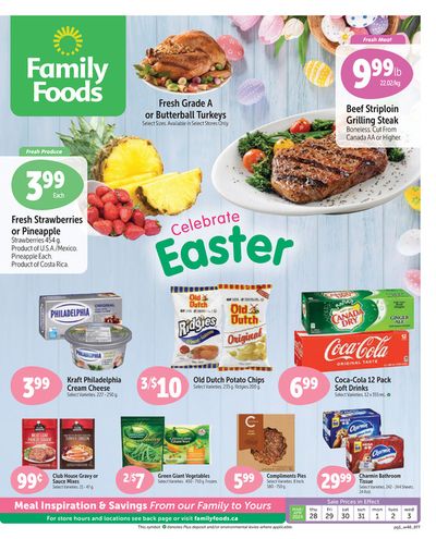 Grocery offers in Prince Albert | Family Foods weekly flyer in Family Foods | 2024-03-28 - 2024-04-11