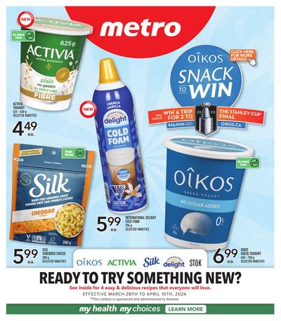 Metro catalogue in Toronto | Metro weekly flyer Digital | 2024-03-28 - 2024-04-10