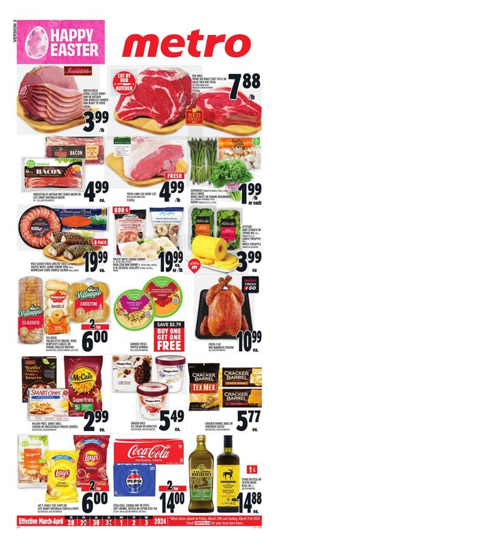 Metro catalogue in Toronto | Metro weekly flyer Ontario | 2024-03-28 - 2024-04-03