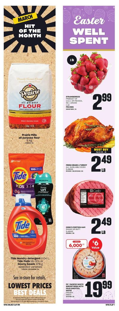 Grocery offers in Regina | Independent Grocer weeky flyer in Independent Grocer | 2024-03-28 - 2024-04-03