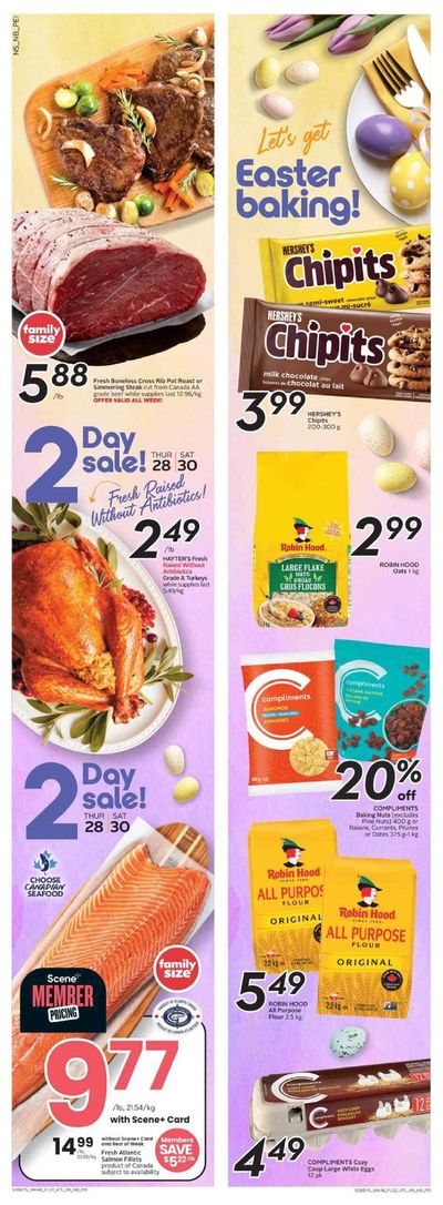 Sobeys catalogue in Fredericton | Sobeys Weekly ad | 2024-03-28 - 2024-04-03