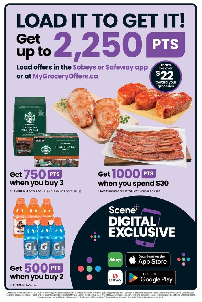 Sobeys catalogue in Kitchener | Sobeys Weekly ad | 2024-03-28 - 2024-04-03
