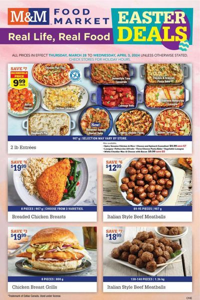 Grocery offers in Parksville | M&M Meat Shops weekly flyer in M&M Meat Shops | 2024-03-28 - 2024-04-11