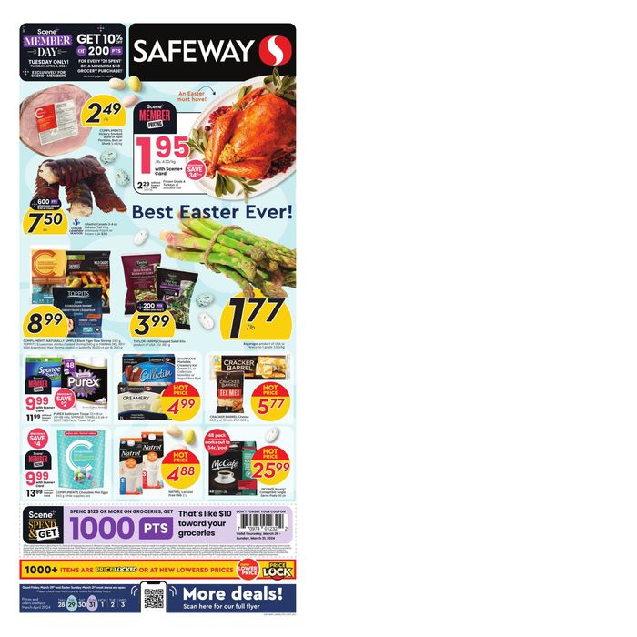 Safeway catalogue in Vernon | Weekly Flyer | 2024-03-28 - 2024-04-03
