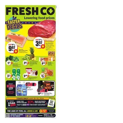 Grocery offers in Williams Lake | Weekly West in FreshCo | 2024-03-28 - 2024-04-03