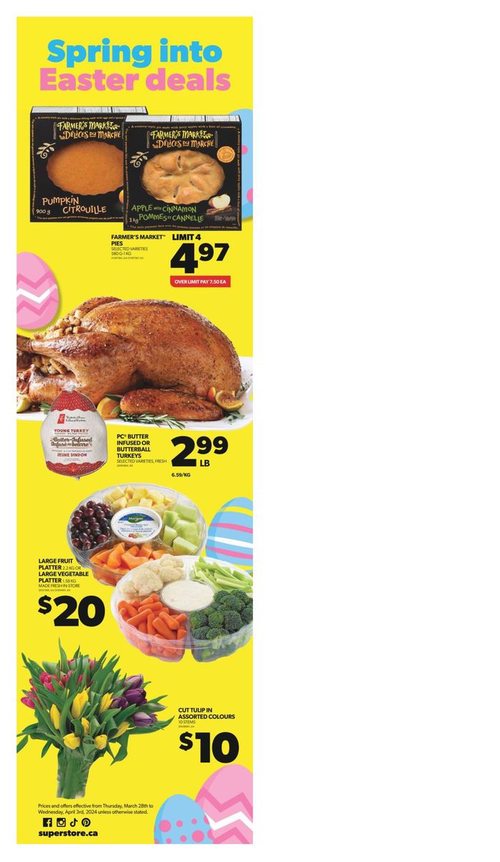 Real Canadian Superstore catalogue in Surrey | Weekly Flyer | 2024-03-28 - 2024-04-03