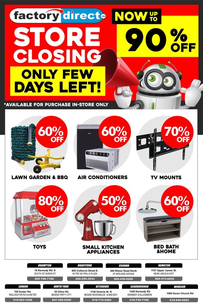 Factory Direct catalogue in Kitchener | Factory Direct Weekly ad | 2024-03-26 - 2024-04-02