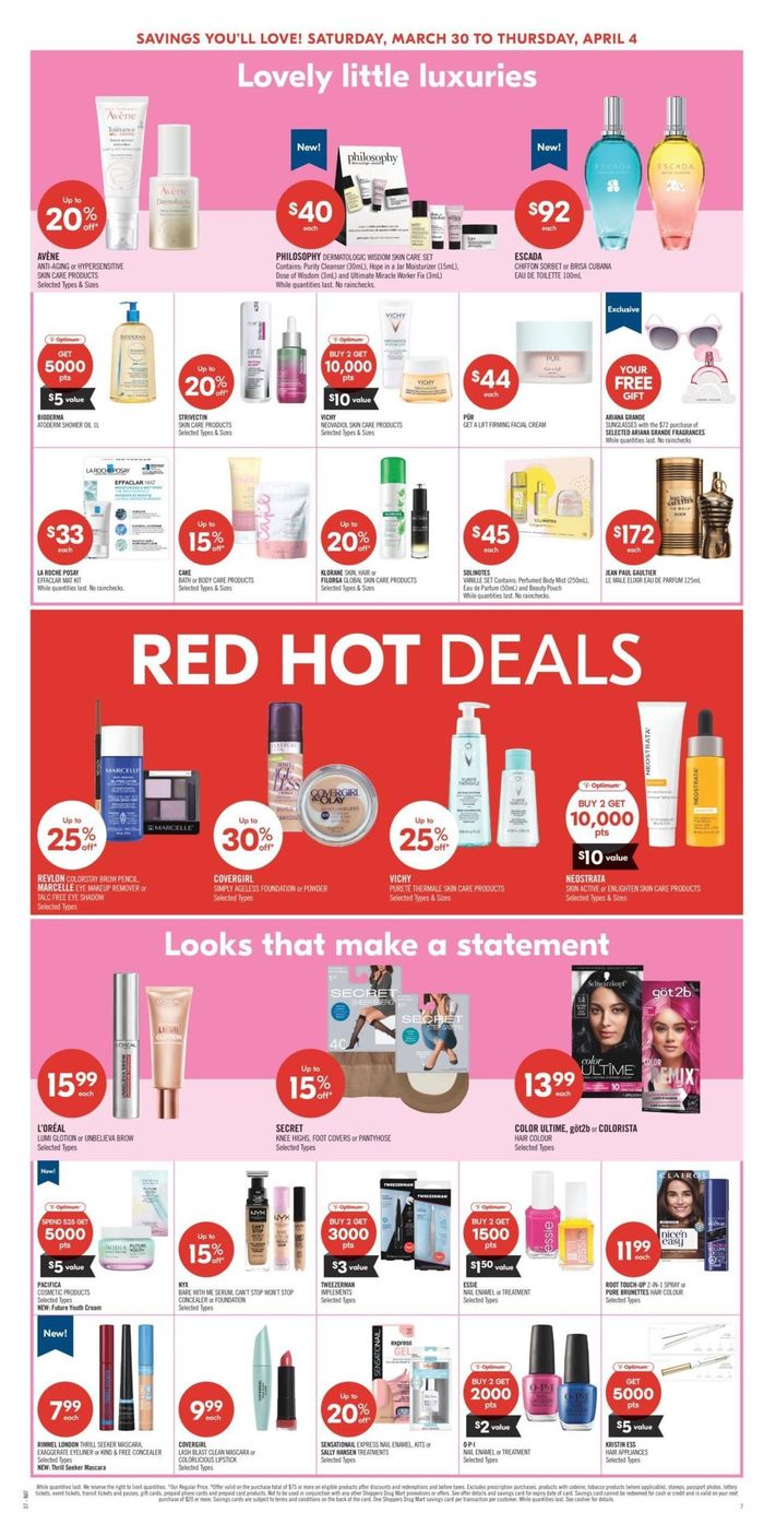 Shoppers Drug Mart catalogue in Hull QC | Shoppers Drug Mart Weekly ad | 2024-03-30 - 2024-04-04