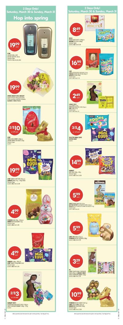 Grocery offers | Shoppers Drug Mart Weekly ad in Shoppers Drug Mart | 2024-03-30 - 2024-04-04