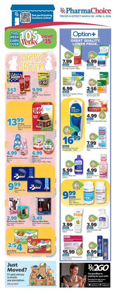 Pharmacy & Beauty offers in St. Thomas | PharmaChoice Weekly ad in PharmaChoice | 2024-03-28 - 2024-04-03