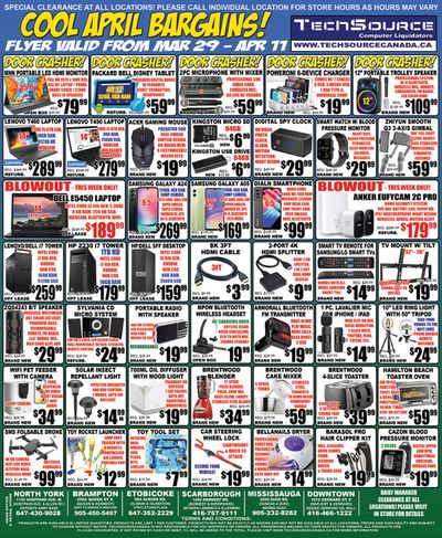 Electronics offers in Brampton | TechSource, flyer in TechSource | 2024-03-29 - 2024-04-12