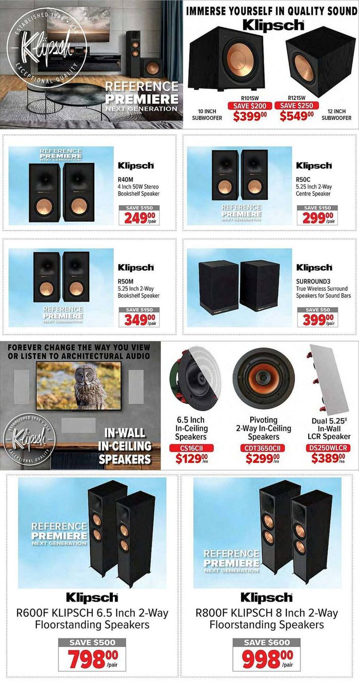 2001 Audio Video catalogue in Markham | 2001 Audio Video weekly flyer | 2024-03-29 - 2024-04-05