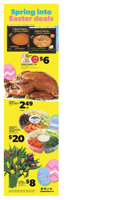 Grocery offers in Oshawa | Weekly Flyer in Real Canadian Superstore | 2024-03-28 - 2024-04-03