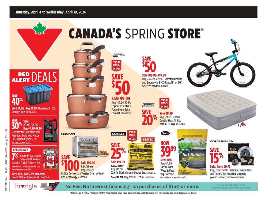 Canadian Tire St. John's 40 Hebron Way Flyers & Phone numbers Tiendeo