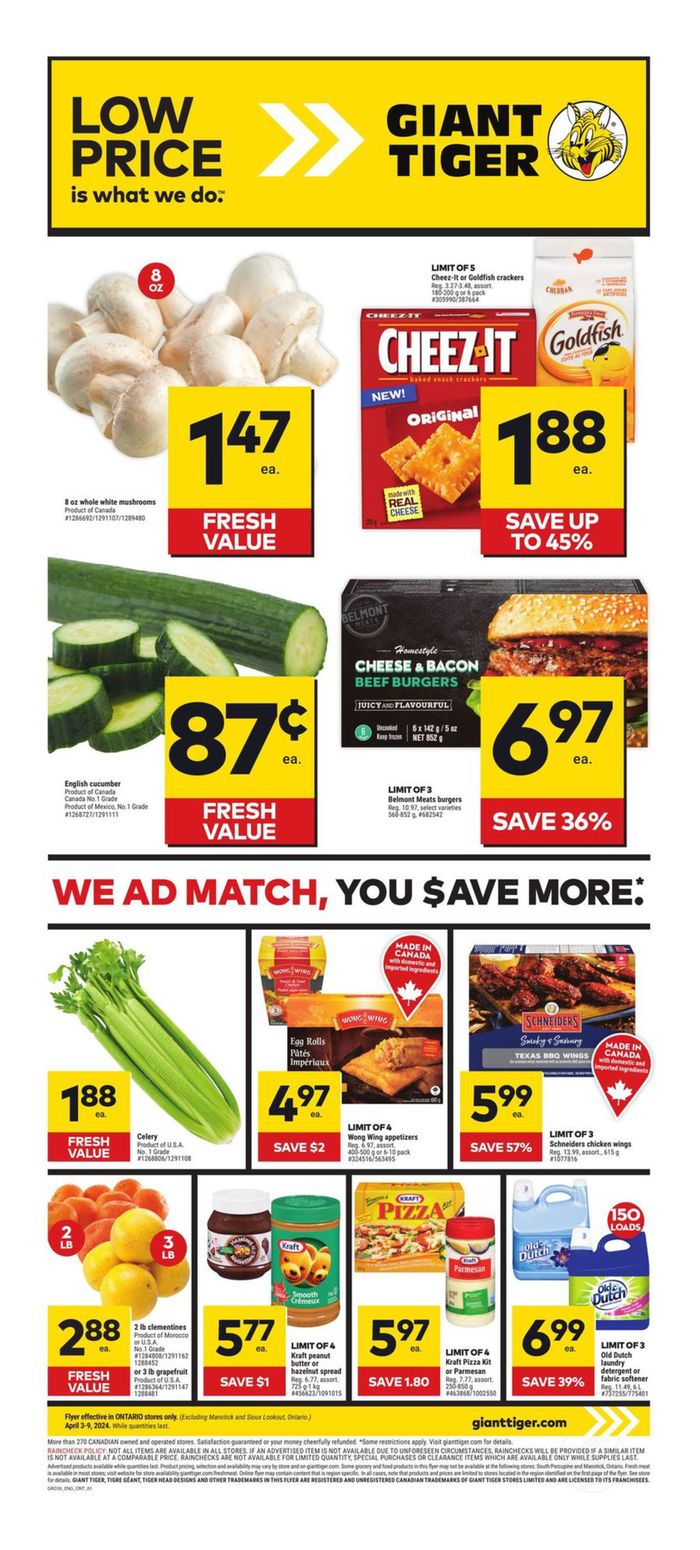 Giant Tiger Scarborough 682 Kennedy Road Flyers & Opening hours Tiendeo