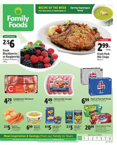 Family Foods catalogue in Winnipeg | Family Foods weekly flyer | 2024-04-04 - 2024-04-18