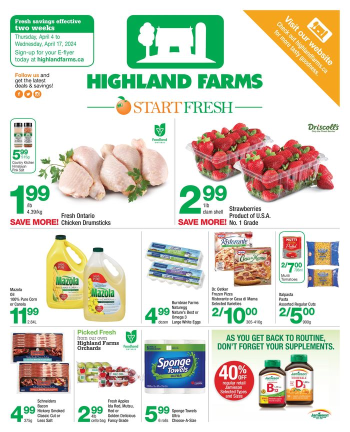 Highland Farms catalogue | Highland Farms flyer | 2024-04-04 - 2024-04-17