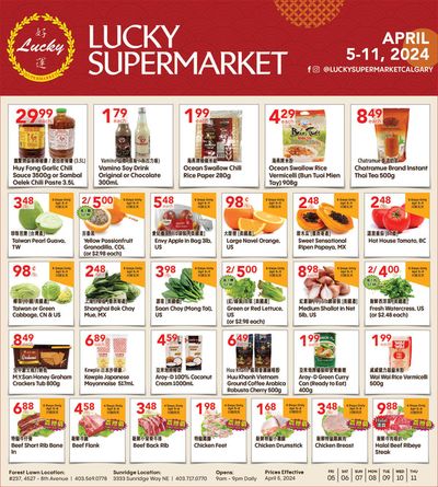 Lucky Supermarket catalogue in Vancouver | Weekly Specials | 2024-04-05 - 2024-04-19