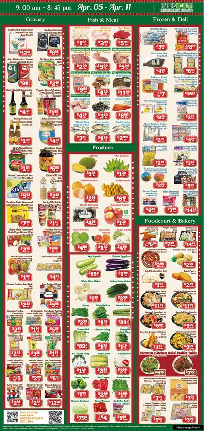 Nations Fresh Foods catalogue | Nations Fresh Foods Mississauga Branch | 2024-04-05 - 2024-04-19