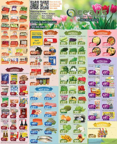 Oceans Fresh Food Market catalogue in Mississauga | Main Street Branch | 2024-04-05 - 2024-04-19