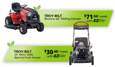 Home & Furniture offers in Winnipeg | THE TOUGHEST MOWERS to get the job done in Aaron's | 2024-04-05 - 2024-04-19