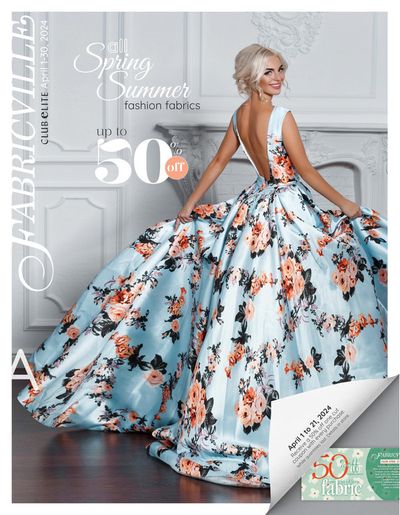Fabricville catalogue in Gatineau | Spring Summer Fashion | 2024-04-05 - 2024-04-30