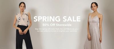 Clothing, Shoes & Accessories offers in Calgary | Spring Sale 50% Off in Fairweather | 2024-04-05 - 2024-04-19