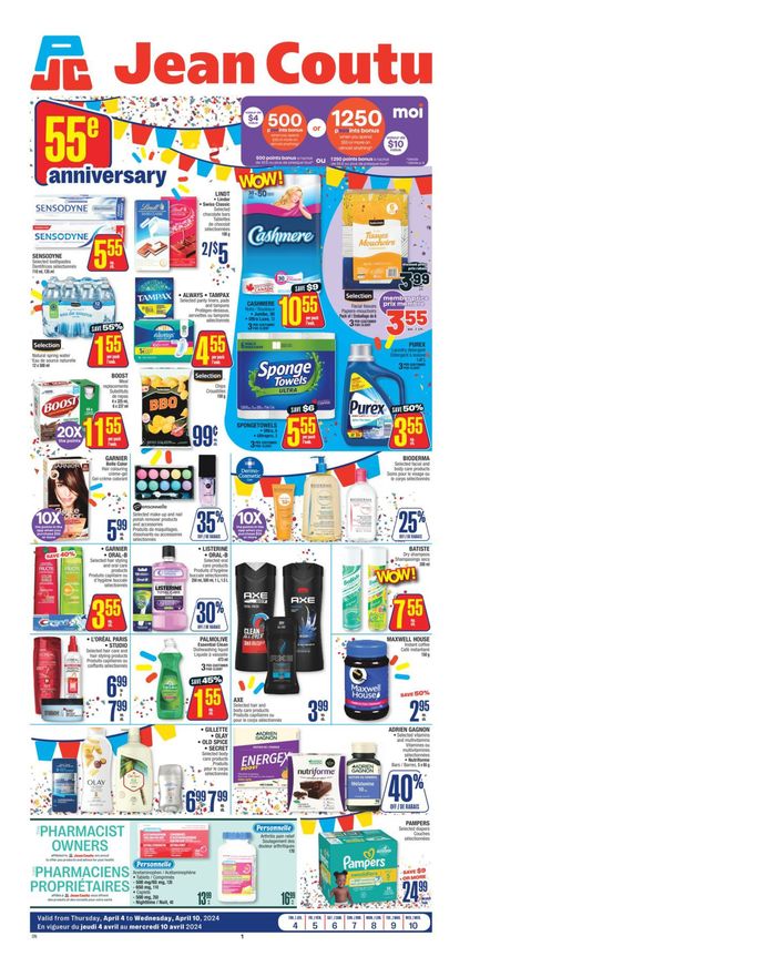 Jean Coutu Montreal 9210 Sherbrooke Street East Flyers & Phone