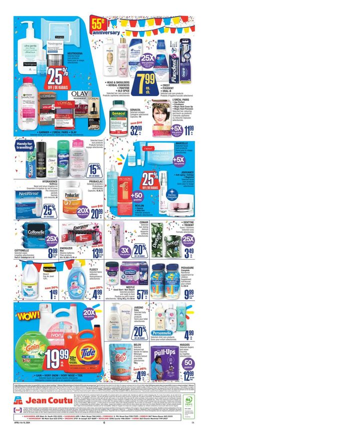 Jean Coutu Montreal 9210 Sherbrooke Street East Flyers & Phone