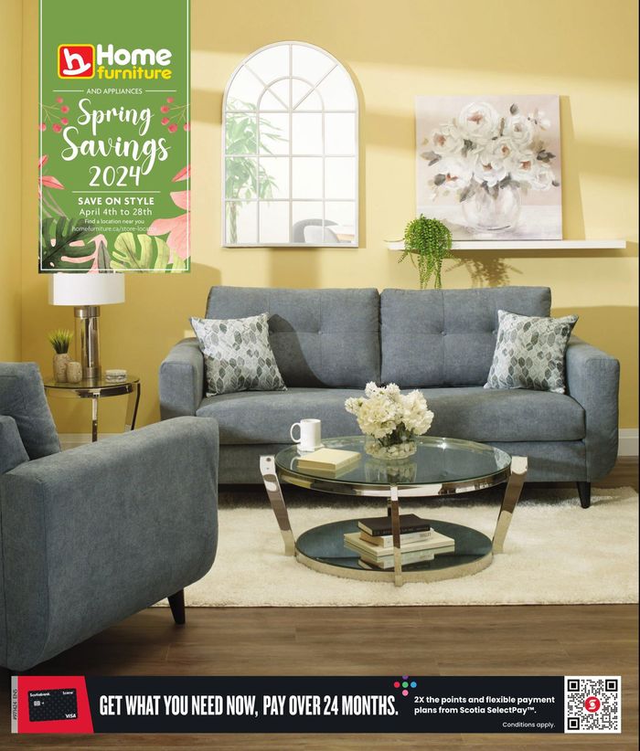 Home Furniture catalogue in Winnipeg | Spring Savings 2024 | 2024-04-08 - 2024-04-28
