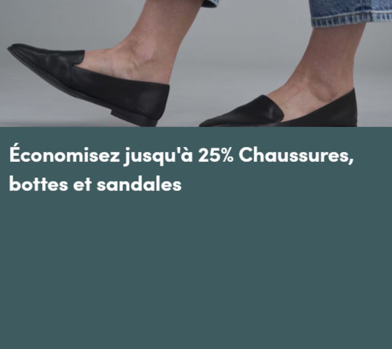 L'équipeur catalogue in Windsor (Ontario) | Économisez jusqu'à 25% Chaussures, bottes et sandales | 2024-04-08 - 2024-04-22