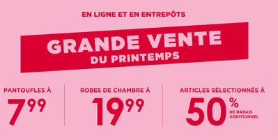 Clothing, Shoes & Accessories offers in Salaberry-de-Valleyfield | Grande Vente Du Printemps in La Vie en Rose | 2024-04-08 - 2024-04-22