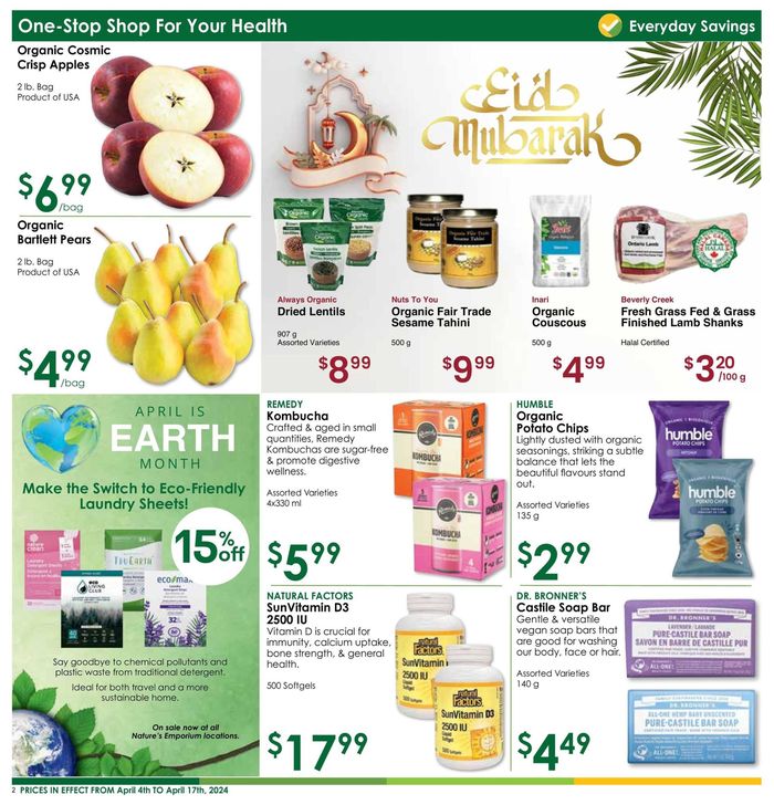 Nature's Emporium catalogue in Vaughan | Clean House Healthy Life | 2024-04-08 - 2024-04-17