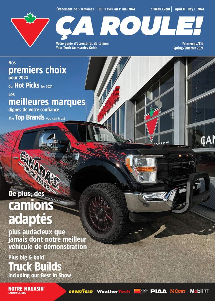 Canadian Tire catalogue in Saint-Joseph-de-Beauce | Ca Roule | 2024-04-11 - 2024-05-01