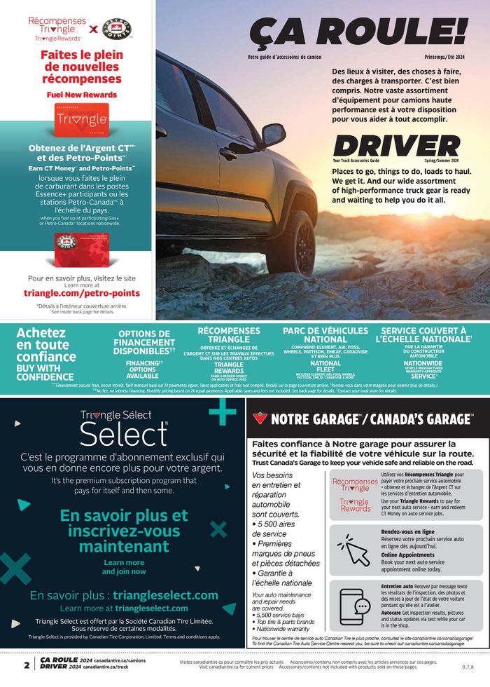 Canadian Tire catalogue in Thetford Mines | Ca Roule | 2024-04-11 - 2024-05-01