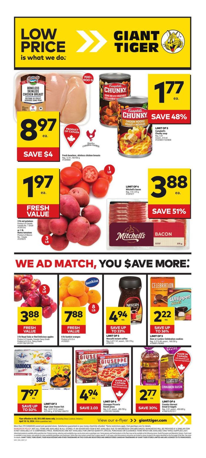 Giant Tiger in Winnipeg Weekly Flyers & Coupons Tiendeo