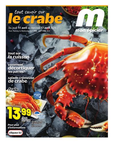 Grocery offers in Joliette | Metro weekly flyer Quebec in Metro | 2024-04-11 - 2024-04-17