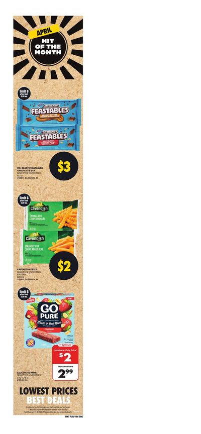 Loblaws catalogue in Mississauga | Weekly Flyer | 2024-04-11 - 2024-04-17