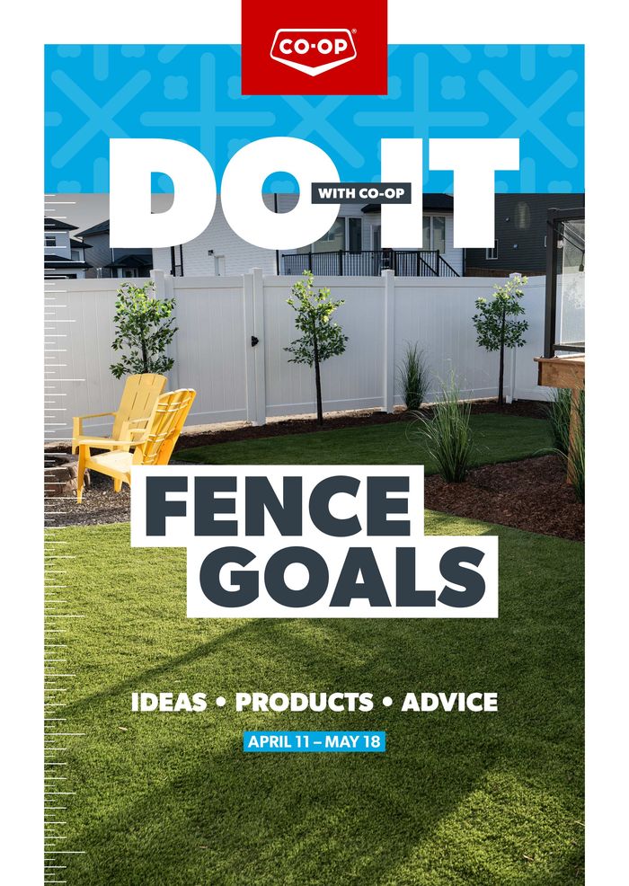 Co-op Home Centre catalogue in Emerson | Do It With Co-op: Fence Goals | 2024-04-11 - 2024-05-18