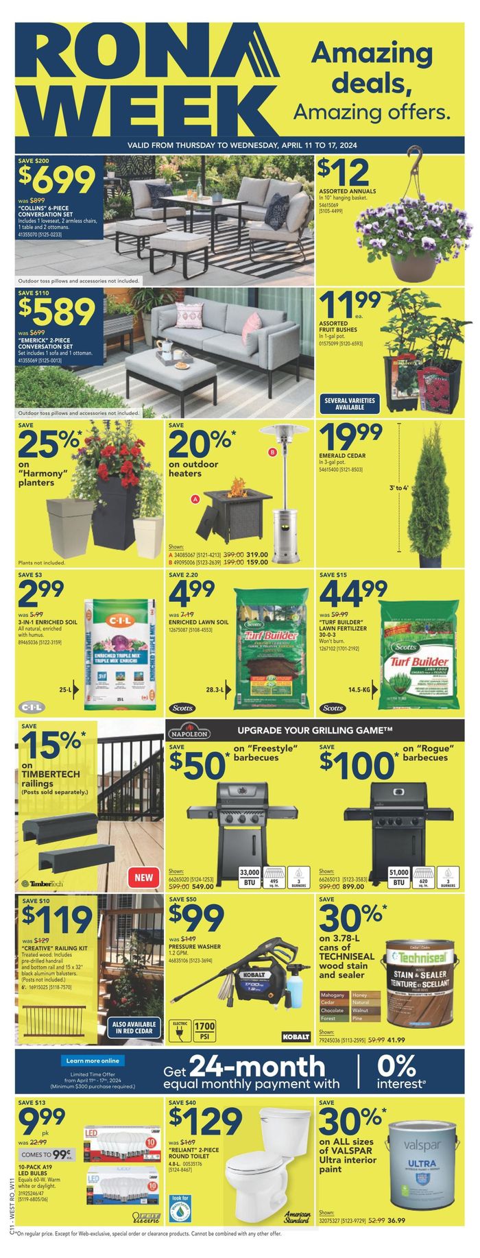 RONA catalogue in Fort McMurray | RONA Weekly ad | 2024-04-11 - 2024-04-17