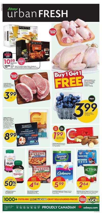 Grocery offers in Fort McMurray | Sobeys Urban Fresh in Sobeys | 2024-04-11 - 2024-04-17