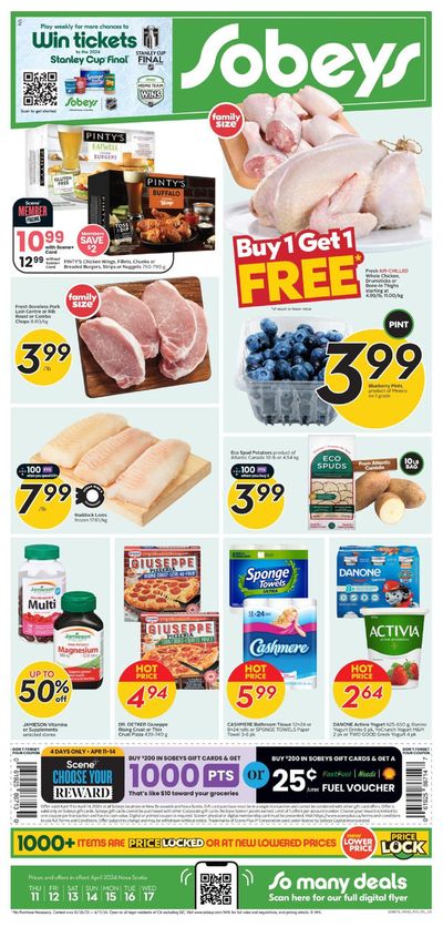 Sobeys catalogue in Marystown | Sobeys Hot Prices | 2024-04-11 - 2024-04-17