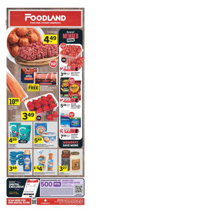 Foodland catalogue in Grand Bank | Foodland Fresh Food | 2024-04-11 - 2024-04-17